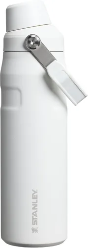Vista 5 de STANLEY IceFlow Botella de agua de flujo rápido de 24 onzas Tapa con boquilla inclinada Ligera y a prueba de fugas para viajes y deportes Polar