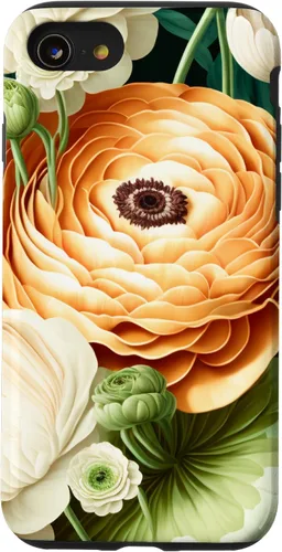 Vista 17 de Funda de jardinería para iPhone 11 vintage inspirada en Ranunculus