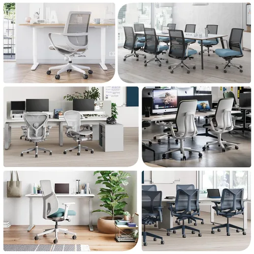 Vista 7 de Bell Glides - Ruedas giratorias de repuesto para silla de oficina para ruedas fijas estacionarias, almohadillas de fieltro con goma antideslizante