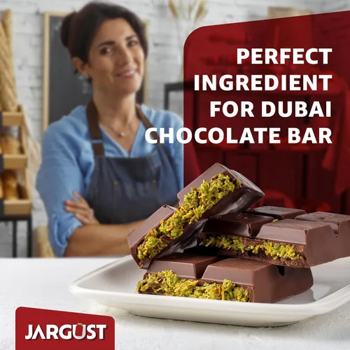 Vista 5 de Kataifi horneado y rallado a granel 10 libras, masa de fillo rallada, masa de pastelería, katayif picado, ingrediente para The Viral Dubai Pistachio