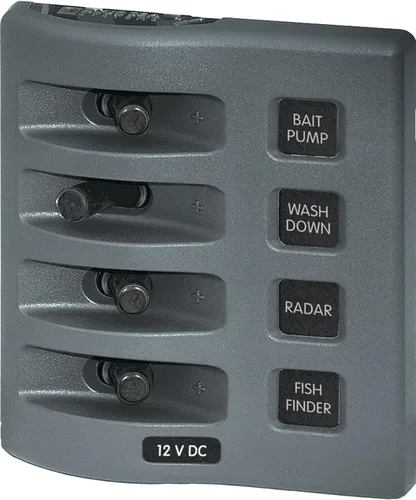 Vista 10 de Blue Sea Systems WeatherDeck paneles resistentes al agua