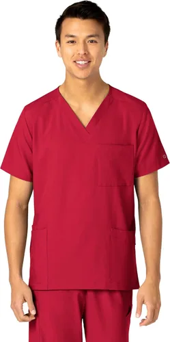 Vista 18 de Wink W123 - Camisa médica unisex con 4 bolsillos Negro
