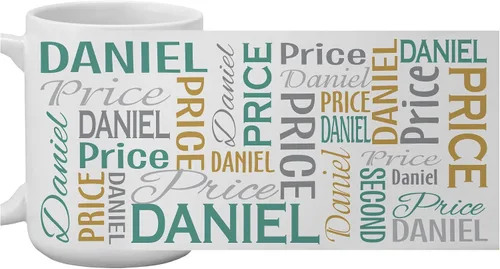 Vista 8 de Let's Make Memories - Taza personalizada con tu nombre y firma - Taza de café personalizada de 15 oz - Regalo para poner en la media navideña - Para
