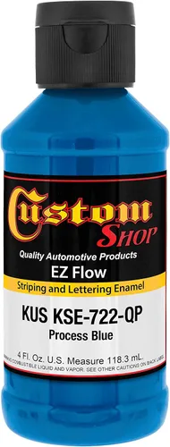 Vista 13 de Custom Shop KSE755-QP - Pintura esmaltada EZ Flow a rayas y letras de oro 23K, 4 onzas