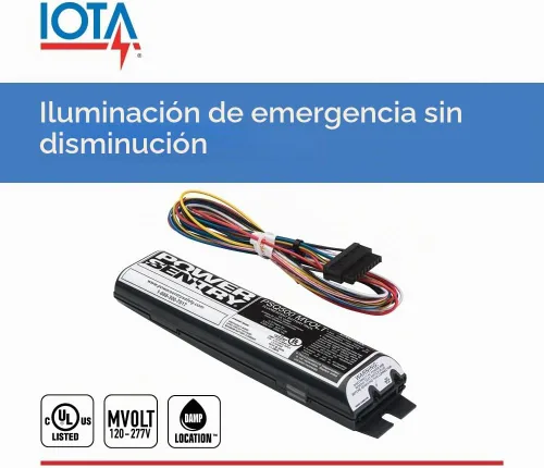 Vista 3 de Lithonia Lighting PSQ500QD MVOLT M12 Power Sentry Quick Disconnect Emergency Fluorescent Battery Pack, 500LM
