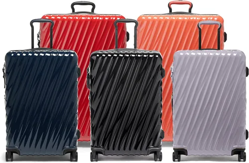 Vista 8 de TUMI - Estuche de embalaje extendido de 19 grados con 4 ruedas, Coral, Caja de embalaje expandible de policarbonato de 19 grados con 4 ruedas