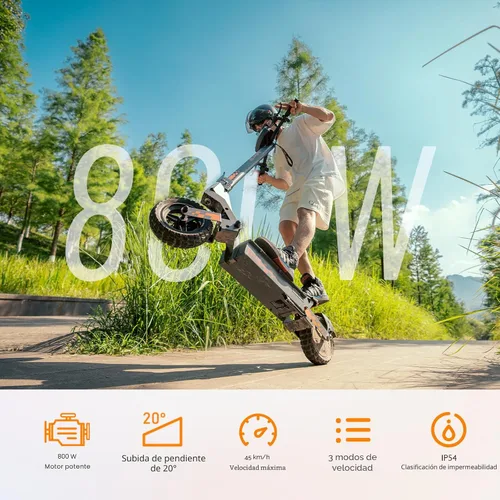 Vista 2 de KUKIRIN - Patinete eléctrico G4/G2 para adultos, rango de 47 millas, motor potente de velocidad de 43 MPH de 2000 W, neumáticos todoterreno de 11