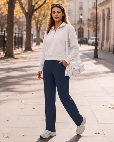 Vista 7 de G4Free ShiftReady - Pantalones de yoga para mujer Azul oscuro
