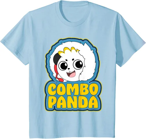 Vista 13 de Ryan's World Arctic Adventures Combo Panda Camiseta, Azul / Patchwork, S Azul Marino