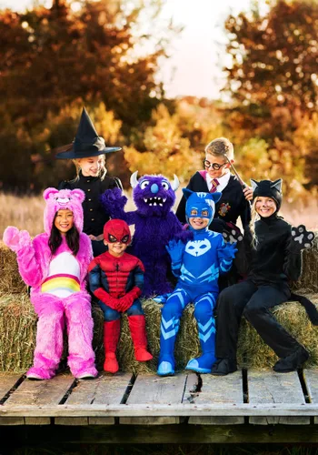Vista 9 de Disfraz de Spider-Man de Marvel para niños pequeños Multicolor