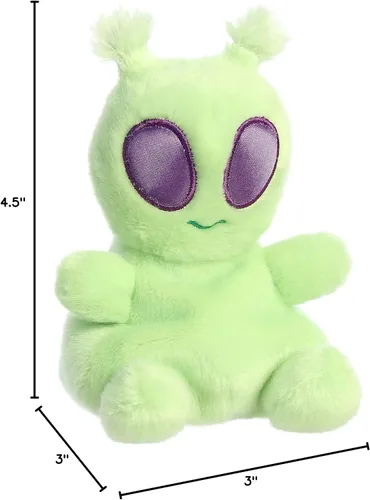 Vista 6 de Aurora® Adorable Palm Pals™ Ross Alien™ Animal de Peluche - Peluche coleccionable divertido para niños y coleccionistas adultos - Perfecto