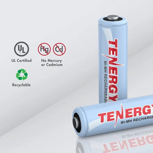Vista 7 de Tenergy AA 2600 mAh Baterías Recargables NiMH de alta capacidad 24 Pack