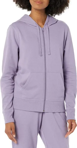 Vista 10 de Amazon Essentials - Sudadera con capucha de felpa para mujer, con cremallera completa (disponible en tallas extragrandes)