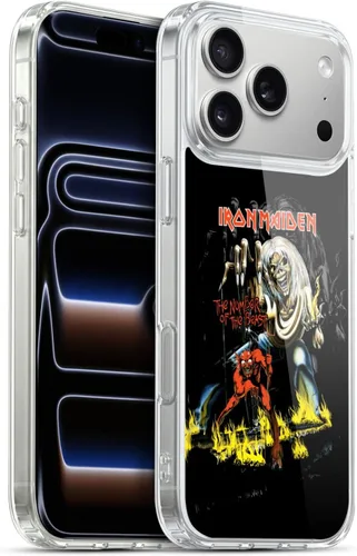 Vista 76 de Head Case Designs Funda de gel suave con licencia oficial de Iron Maiden Brave New World, compatible con Apple iPhone 7 Plus/iPhone 8 Plus Nuevo