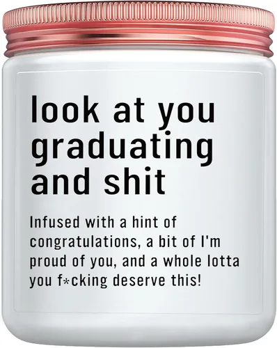 Vista 9 de Regalos de graduación 2025 de secundaria – Divertido regalo de felicitación para graduado de compañera de trabajo para ella, regalos de graduación