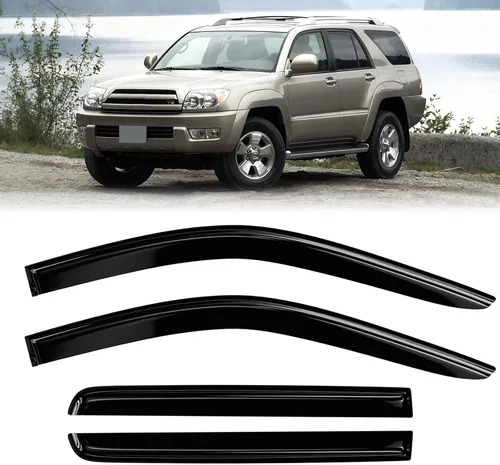Vista 18 de Protectores de lluvia para ventana, compatibles con Chevy Equinox 2010-2017, 4 unidades, deflector de viento lateral