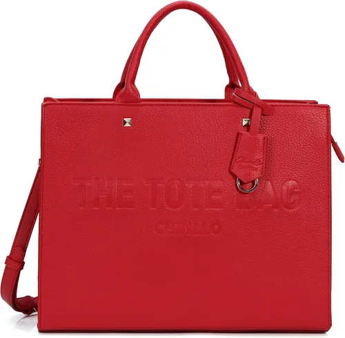 Vista 17 de Bolsa de mano para mujer, estilo satchel, con asa superior y correa para el hombro