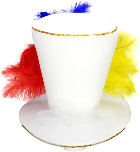 Vista 109 de Foam Party Hats: Feathers Princess Crown – Handmade Fancy Feather Crown for Weddings, Parties & Costumes