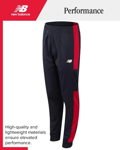 Vista 6 de New Balance Pantalones deportivos para niño Paquete de 4 pantalones deportivos de tricot Pantalones deportivos de rendimiento con bolsillos