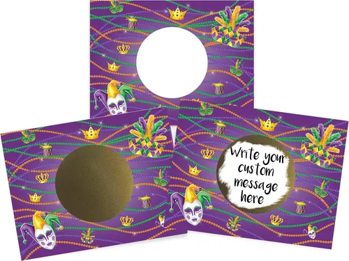 Vista 53 de My Scratch Offs 20 Boletos Dorados para el Día de San Patricio Haz tus propias Tarjetas de Rascar DIY con Adhesivos de Rascar para Boletos de Rifa