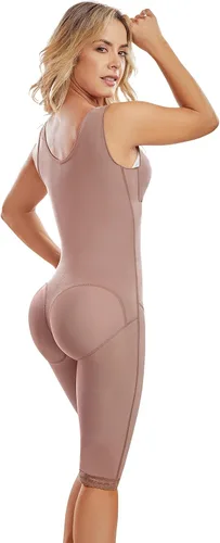 Vista 2 de Faja Mia 0670 Fajas Colombianas Reductoras y Moldeadoras Postparto Body Shaper para mujeres después de la cirugía de compresión
