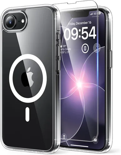 Vista 26 de TAURI Funda para iPhone 17, antiamarilleamiento con protector de pantalla, protección de grado militar, a prueba de golpes, delgada para iPhone 17
