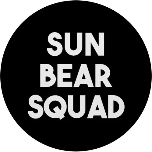 Vista 3 de Sun Bear Squad - Funny Sun Bear Lover PopSockets Adhesive PopGrip