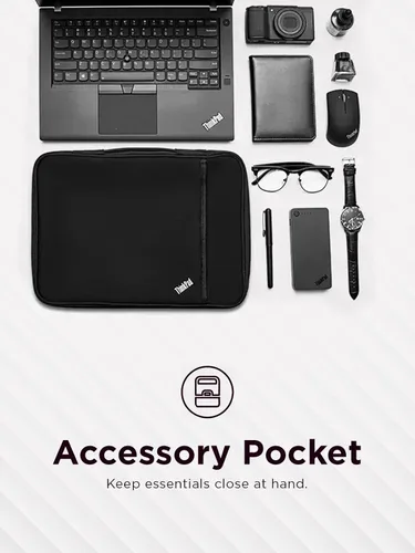 Vista 4 de Lenovo ThinkPad - Funda protectora delgada para laptop de 14 pulgadas, compatible con ThinkPad, MacBook Air y MacBook Pro, ligera, resistente a