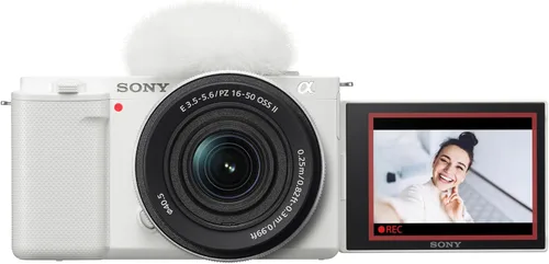 Vista 3 de Sony Alpha ZV-E10 - APS-C - Cámara con lente intercambiable, sin espejo, para videoblogueros, color negro, con E de 15 mm, gran apertura G, lente