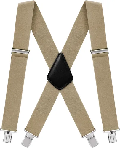 Vista 12 de Fasker Tirantes ajustables y resistentes para hombre Negro