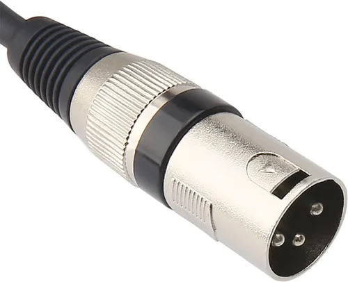 Vista 3 de Cable de 1/4 Pulgada TRS a XLR Macho de Señal Equilibrada - Cable de Conexión de 1/4 Pulgada a XLR - 3.3 Pies