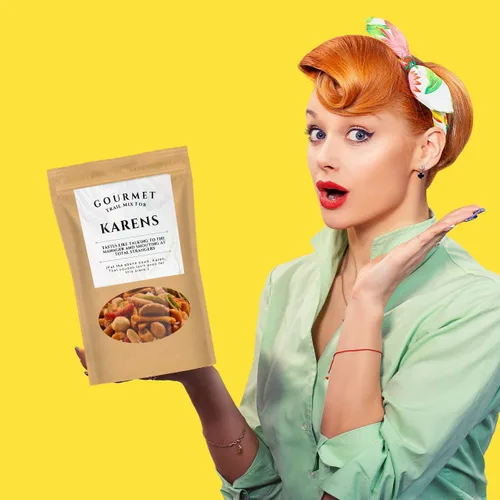 Vista 5 de Karens Snack Mix – Karen-Proof Your Snack Game con Gourmet Trail Mix para Karens: Dale sabor al día de la madre con mezcla de aperitivos premium