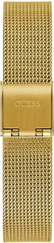 Vista 4 de GUESS Ladies 28mm Watch - Gold Tone Bracelet White Dial Gold Tone Case