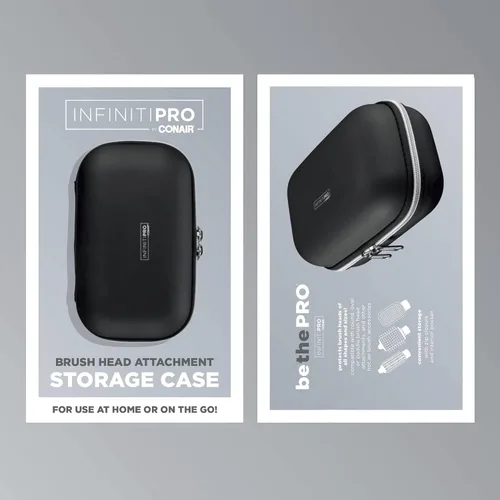 Vista 7 de INFINITIPRO BY CONAIR Estuche de almacenamiento para cabezal de cepillo, Compatible con cepillos secadores INFINITIPRO by Conair The Knot Dr