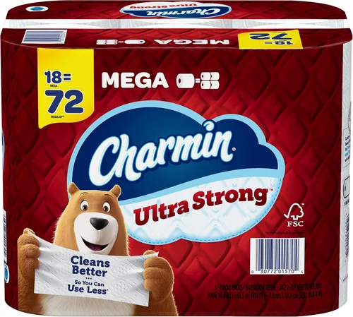 Vista 15 de Rollos dobles de papel higiénico ultra fuerte Charmin - 18