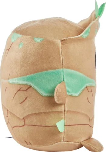 Vista 4 de Mattel Marvel Cuutopia - Figura de peluche, muñeca de almohada redonda suave Groot de 10 pulgadas, juguete coleccionable inspirado en el personaje