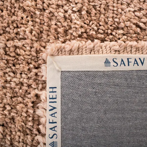 Vista 9 de SAFAVIEH Popcorn Shag Collection - Alfombra decorativa, 2 x 3 pies, beige, hecha a mano, 1.8 pulgadas de grosor, ideal para zonas de alto tráfico