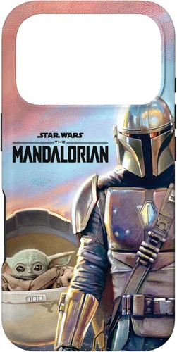 Vista 30 de Star Wars The Mandalorian The Child Painting - Carcasa para iPhone 17