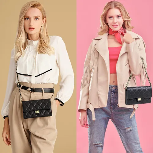 Vista 7 de Small Cross Body Purses Sling Crossbody Bags for Women, Shoulder Bag Tote Purse Cross Body Bag Phone Bags