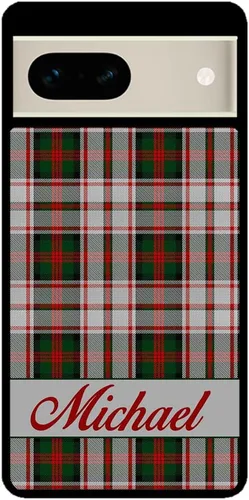 Vista 2 de Manta de edredón de Navidad personalizada de goma negra compatible con Google Pixel 10, 10 Pro, 10 Pro XL, 9a, 9 Pro, Pixel 9, Pixel 9 Pro XL, 8a, 8