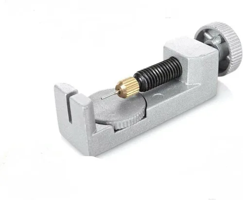 Vista 2 de Marsrut Ajuste sin esfuerzo la correa de reloj con correa ajustable de metal, kit de herramientas de reparación de removedor de pasadores. Perfecto