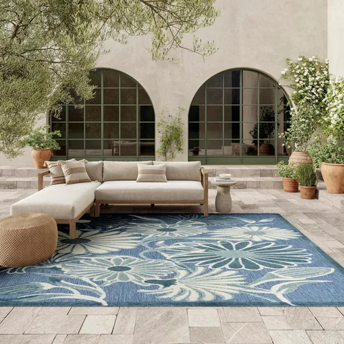 Vista 19 de Nourison Home Aloha - Alfombra beige de 2 pies 3 pulgadas x 12 pies, fácil de limpiar, no se desprende, para dormitorio, sala de estar, comedor