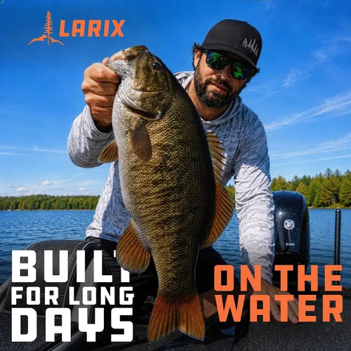 Vista 2 de LARIX Trucker Hat Men - Snapback Cap with Breatheable Mesh Back, Hats for men, Mens Hat, Mens Trucker Hats Negro (Wb)