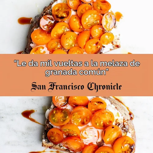 Vista 6 de Just Date Syrup Sólo jarabe de granada: melaza de granada orgánica Una botella de compresión de 8,8 oz I Low-Glycemic, Vegan, Paleo