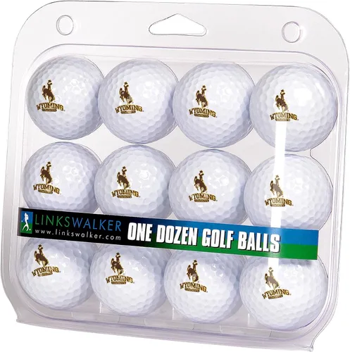Vista 38 de LinksWalker Bolas de golf universitarias 12 bolas de regalo, tamaño reglamentario, bolas de 2 piezas
