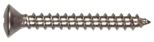 Vista 2 de Hillman 823668 Tornillo de chapa Phillips de cabeza ovalada de acero inoxidable, #8 x 1-1/4 pulgadas, paquete de 100