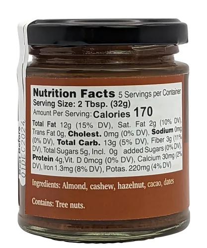 Vista 2 de Nutural World - Crema de chocolate crujiente con nuez de 6 onzas (6.00 oz)