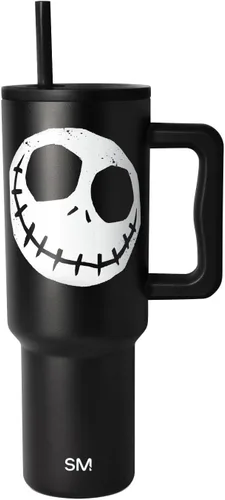 Vista 30 de Simple Modern Halloween Signature Voyager Vaso térmico de café de viaje de 16 onzas con tapa de 360° Regalos para mujeres y hombres Taza
