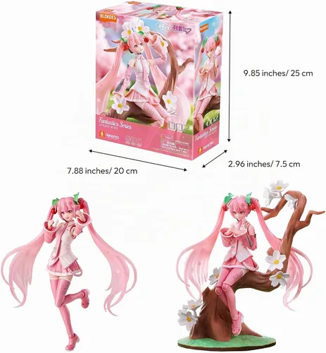 Vista 3 de BLOKEES Serie Fantastics - Sakura Miku