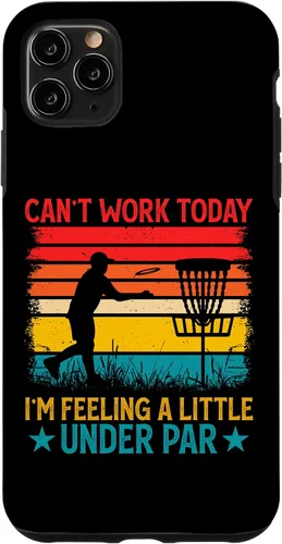 Vista 11 de iPhone 15 Can't Work Today I'm Feeling A Little Under Par - Disc Golf Case